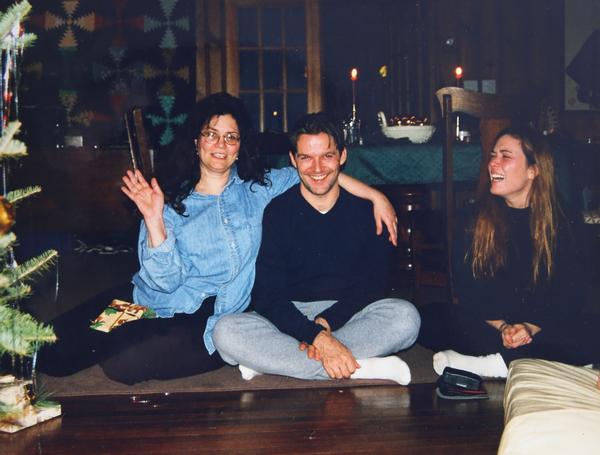 Lodge hanging out, Janice, Ted, Danielle 1999 - 