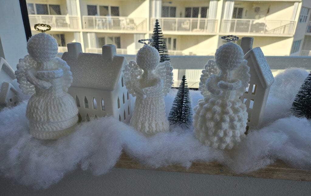 Crochet Angels made by Jacqueline M.