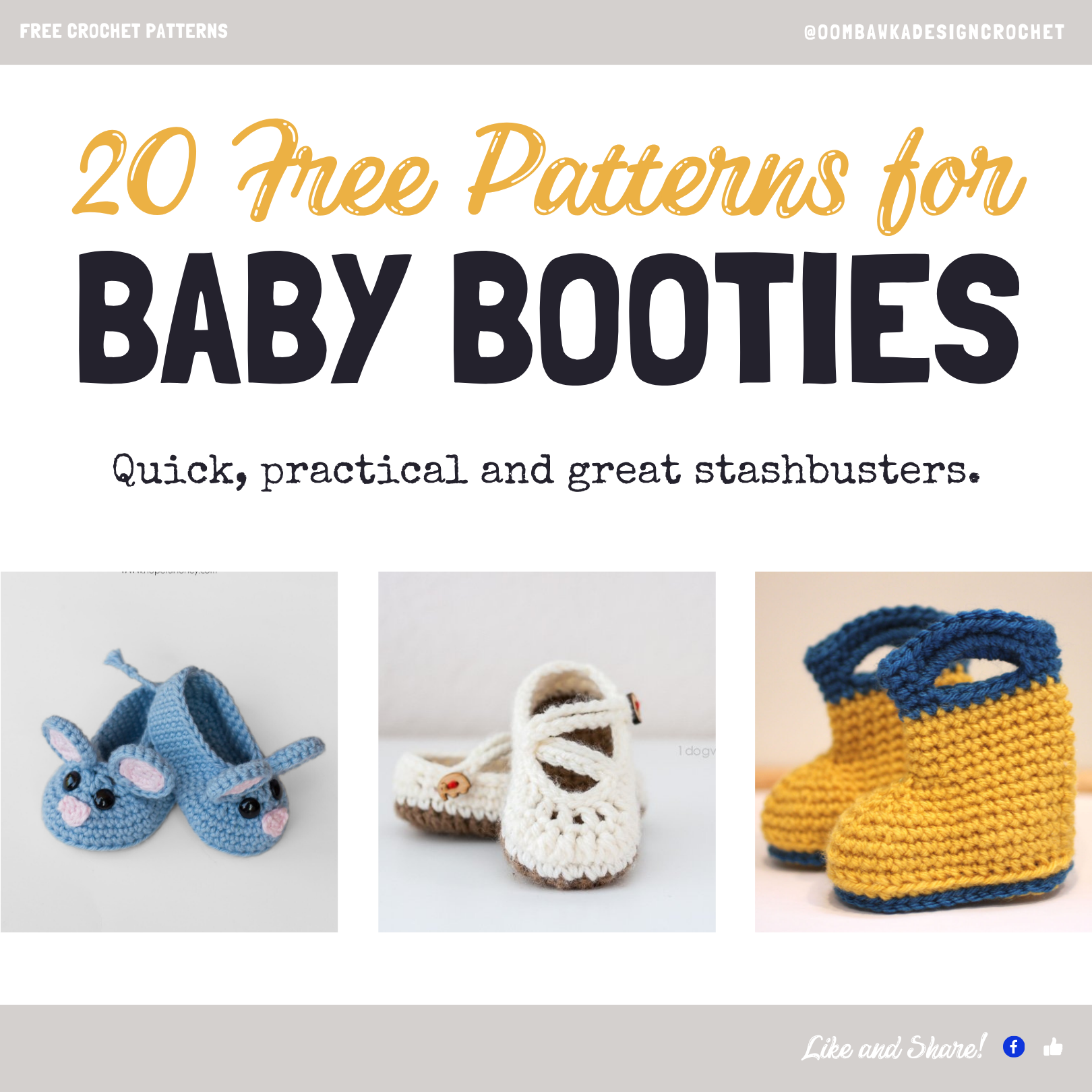 👣 Keep tiny toes warm with these 20 free crochet baby bootie patterns! Find classic Mary Janes, cuffed slippers, and adorable newborn shoes you can make in just a few hours.