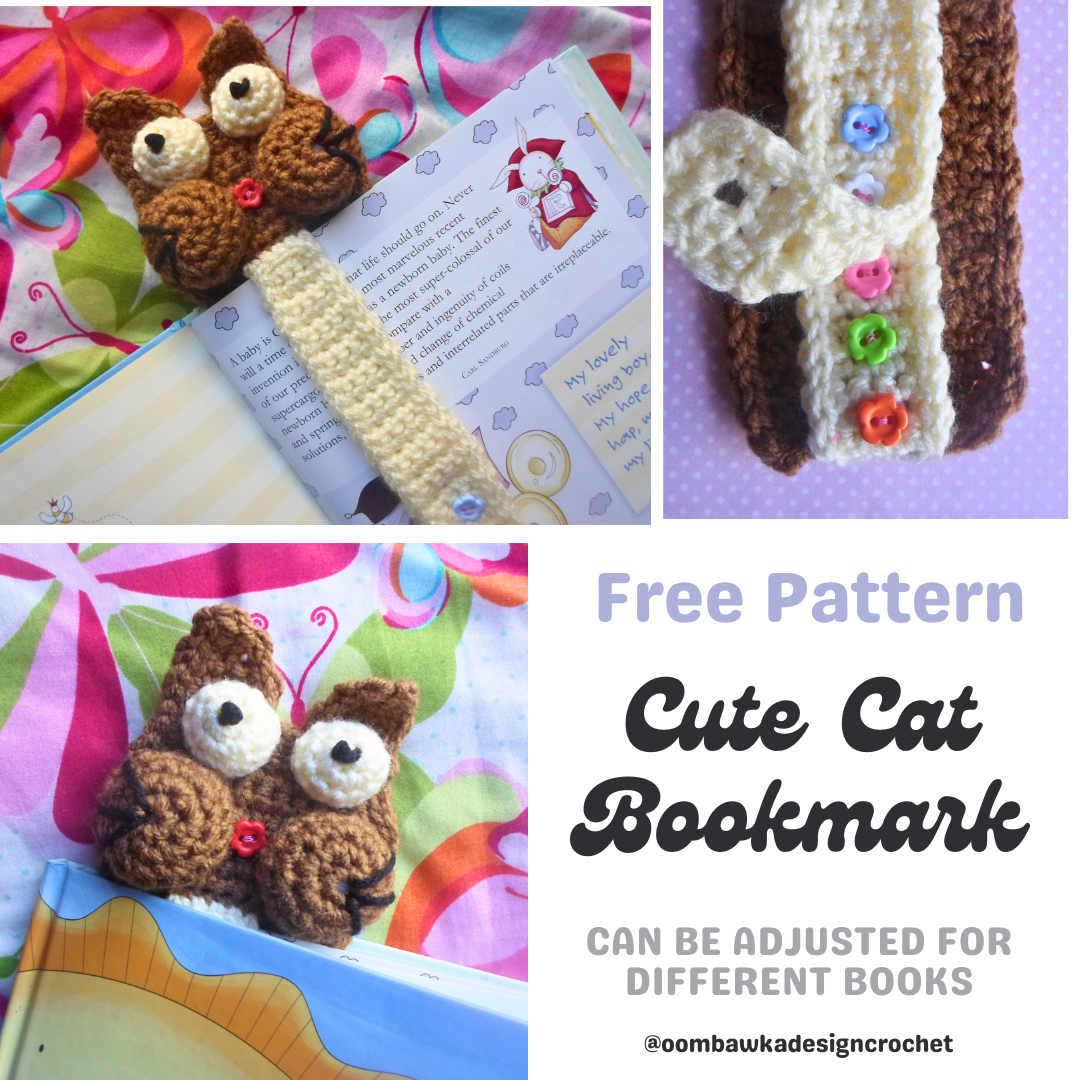 Get creative with our adjustable Cat Bookmark for Story Time fun. This adorable pal will keep your place in your book until next time. Plus, with our free crochet pattern, you can make it yourself! Get crocheting and make Story Time with your little ones extra special.