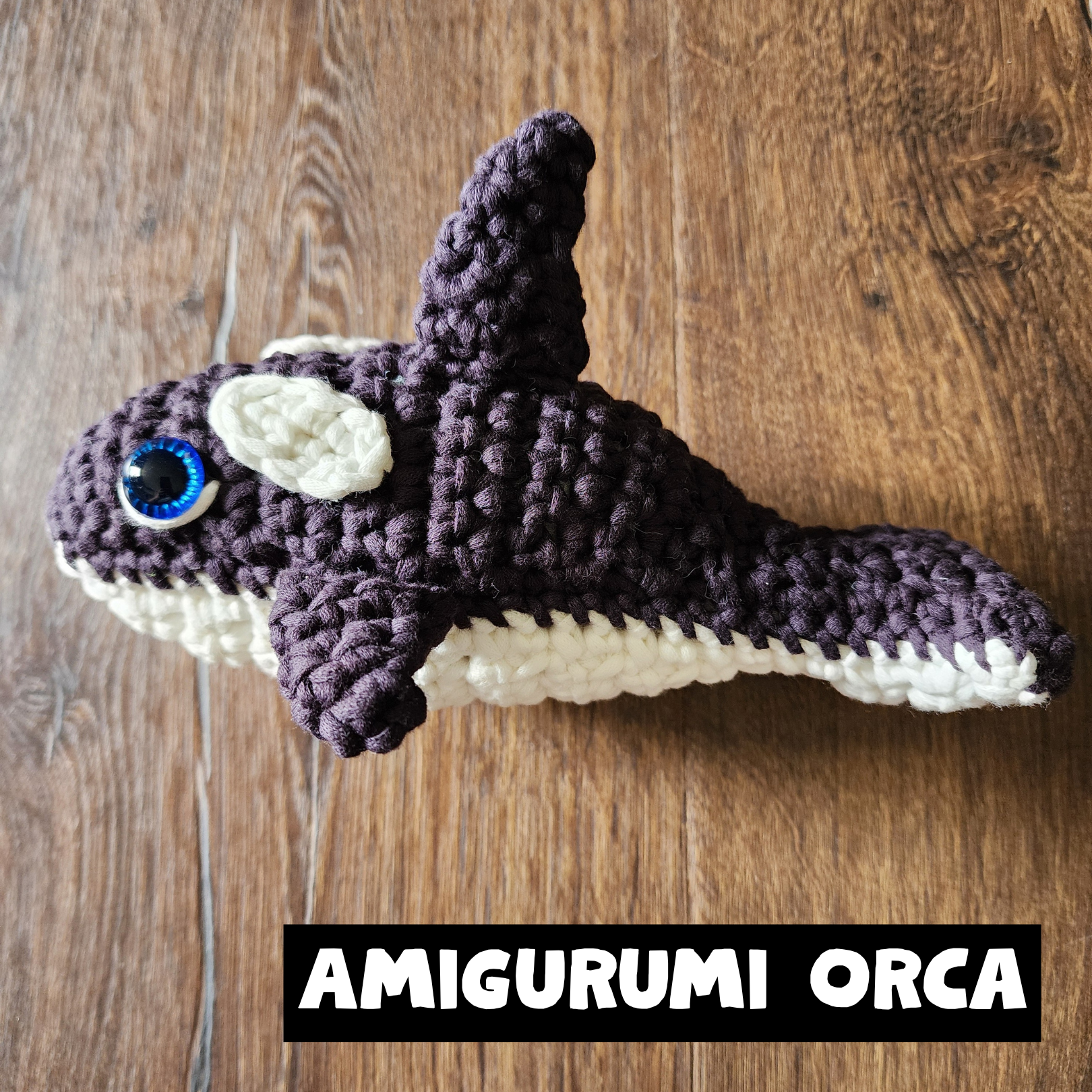 Easy Amigurumi Orca Pattern – Free Crochet Toy Tutorial