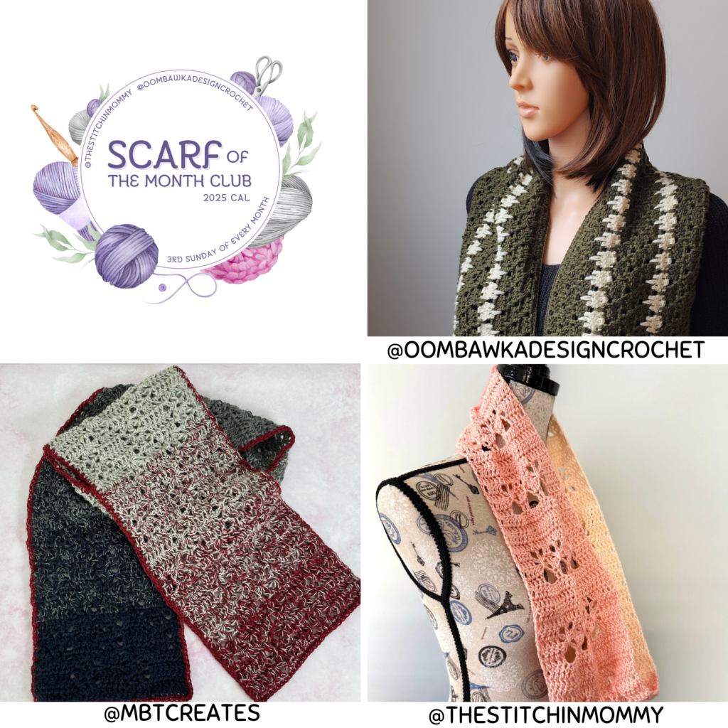 This scarf pattern collection includes three free crochet patterns: the Papillon Scarf, the WTF Scarf (featuring the Larksfoot Stitch), and the Easy Whisper of Winters Scarf. These designs are easy to make and fun to wear. Each one uses simple stitches and comes with detailed instructions.