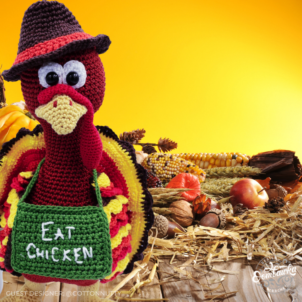 Bruno the Turkey Free Amigurumi Pattern