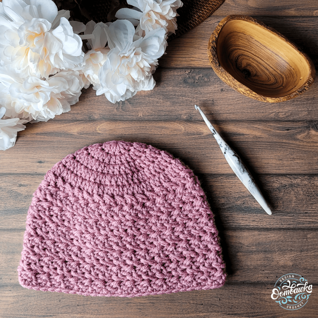 Casey Crochet Hat Pattern - OombawkaDesignCrochet