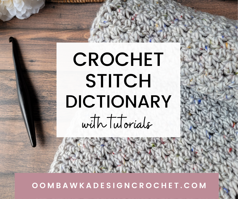 Crochet Stitch Dictionary (Instagram Post)