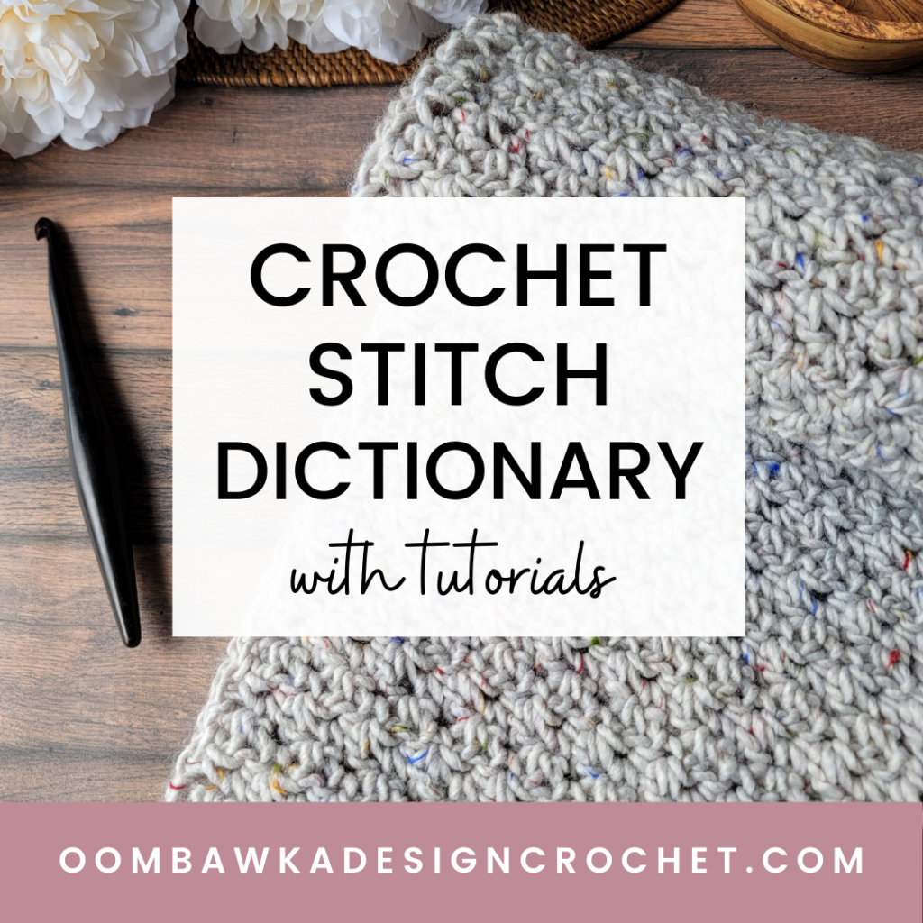 Crochet Stitch Dictionary (Instagram Post)