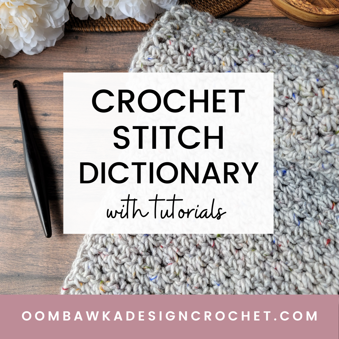 Crochet Stitch Dictionary (Instagram Post)