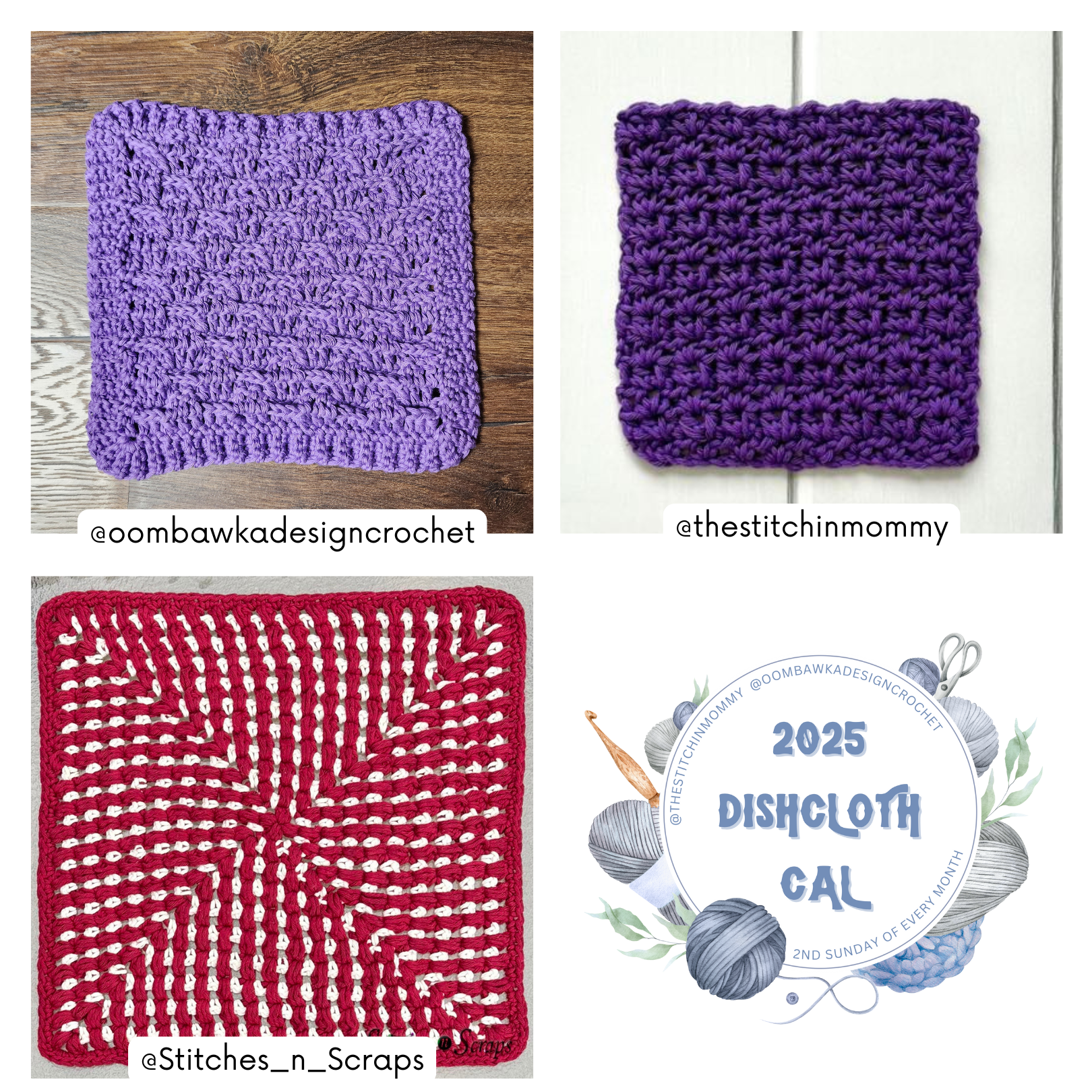 Try 3 free crochet dishcloth patterns! Practice different stitch techniques with the Half Double Crochet V-Stitch Dishcloth, the Make it Quick Dishcloth, and the Linen Puff Washcloth. These practical projects are quick to make and perfect for gifts or daily use.