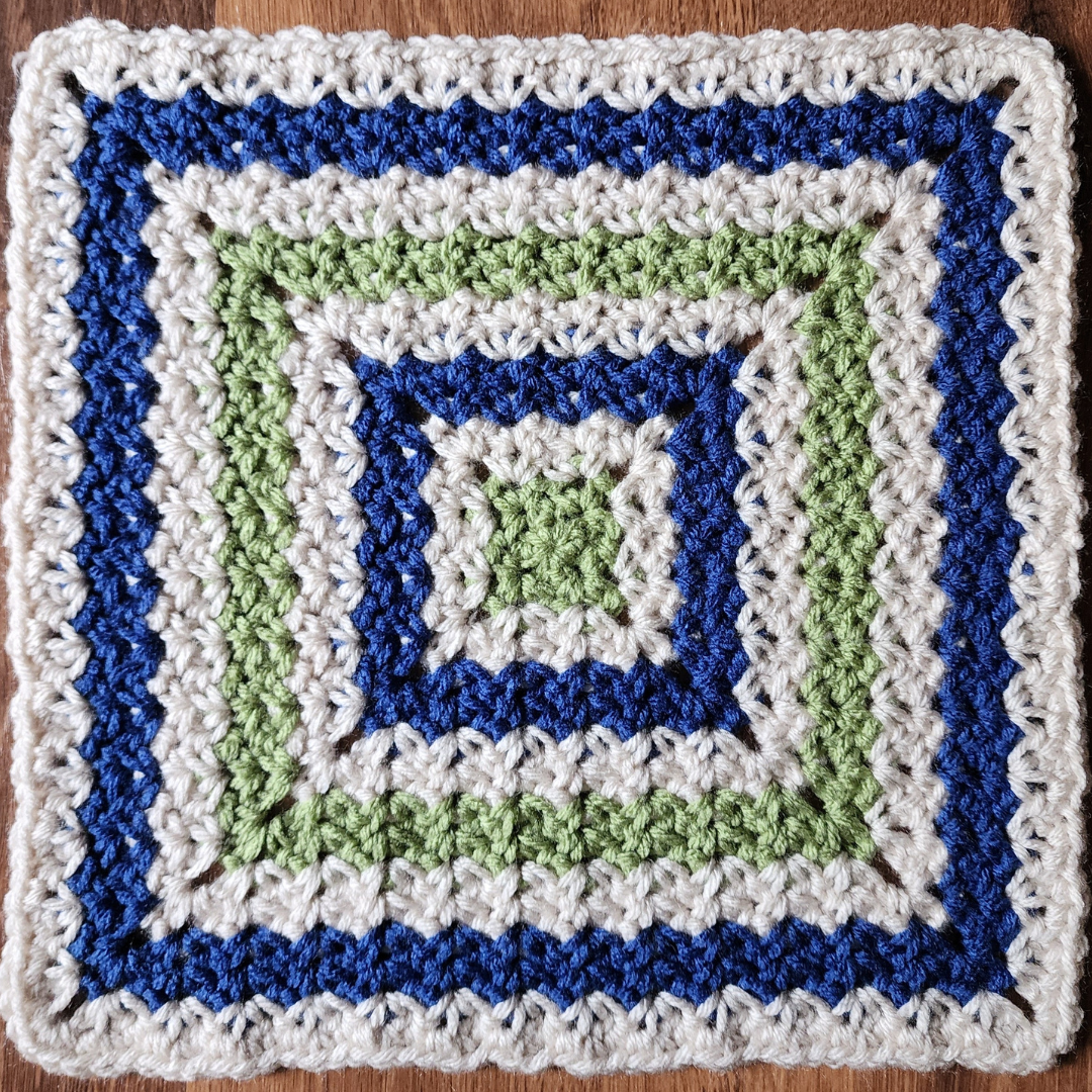 How to Crochet the Endless Afghan Square Oombawka Design