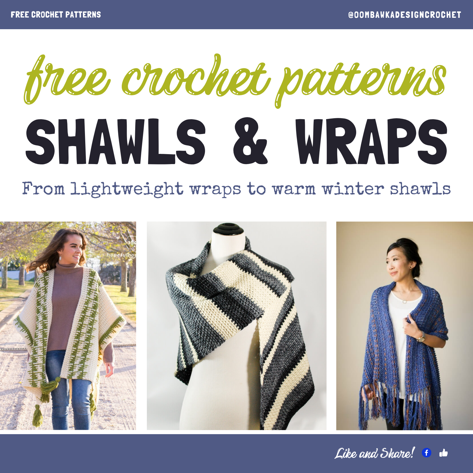 Discover 10 free crochet shawl and wrap patterns! From cozy winter shawls to lightweight summer wraps, this collection has styles for every season. Perfect handmade gift ideas.