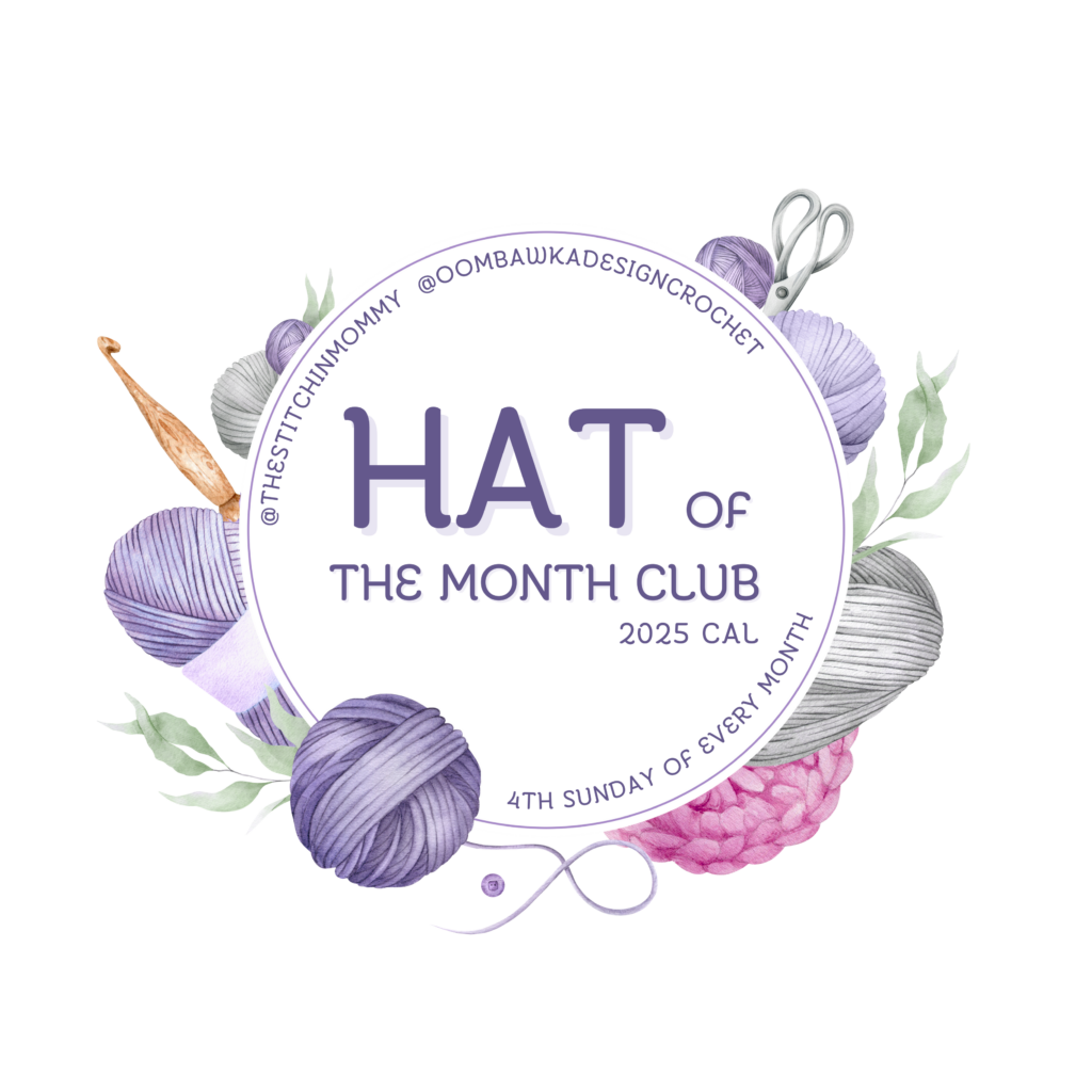 Hat of the Month CAL. You can expect some cozy crochet patterns to become available on the fourth Sunday of every month in 2025!