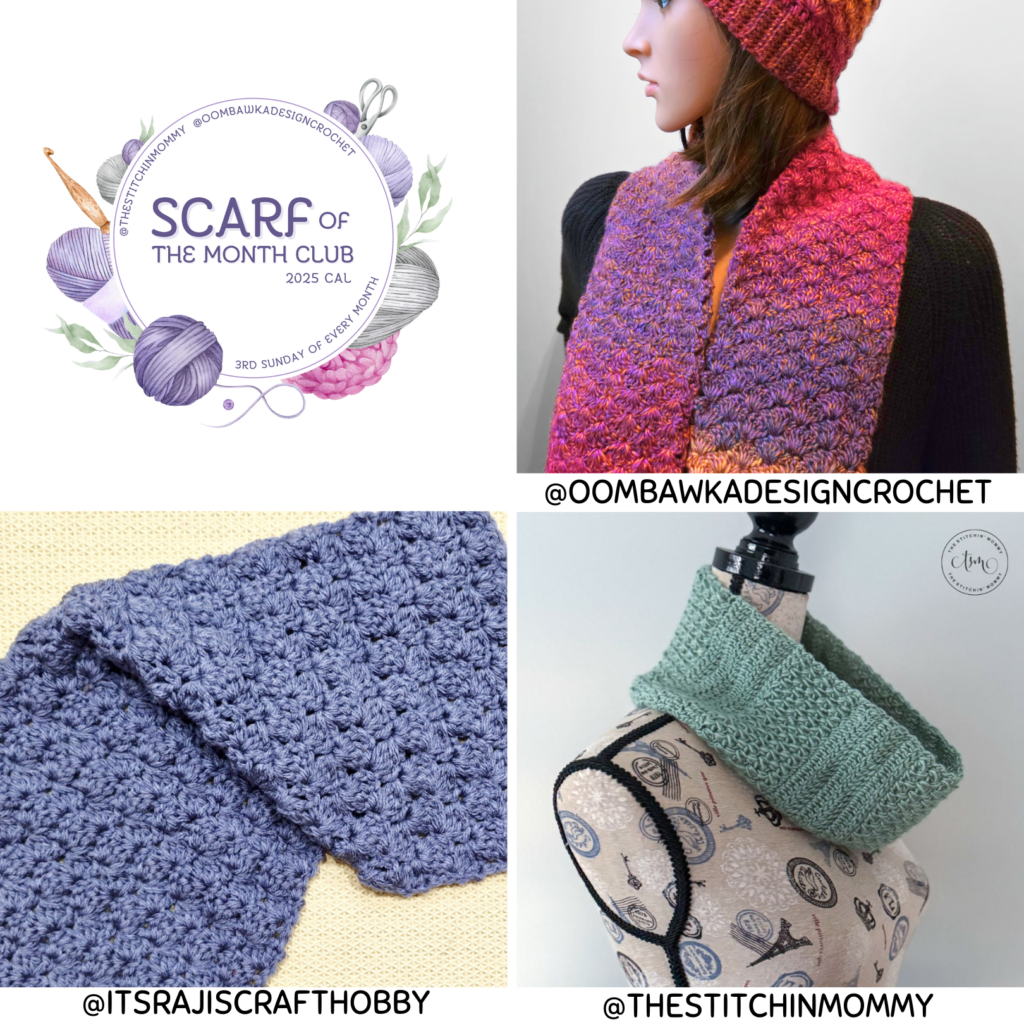 Warm up with 3 free crochet scarf patterns! Try the Wintertime Scarf, Rowan Cowl, and Fanfare Scarf—each one easy, cozy, and beautiful. #crochetscarf #freecrochetpatterns #scarfpattern #wintercrochet
