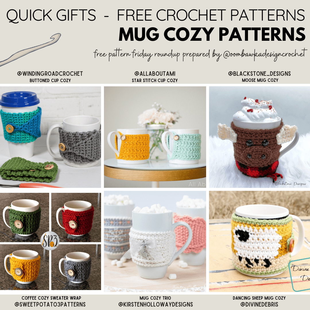 Mug Cozy Patterns Free Pattern Friday
