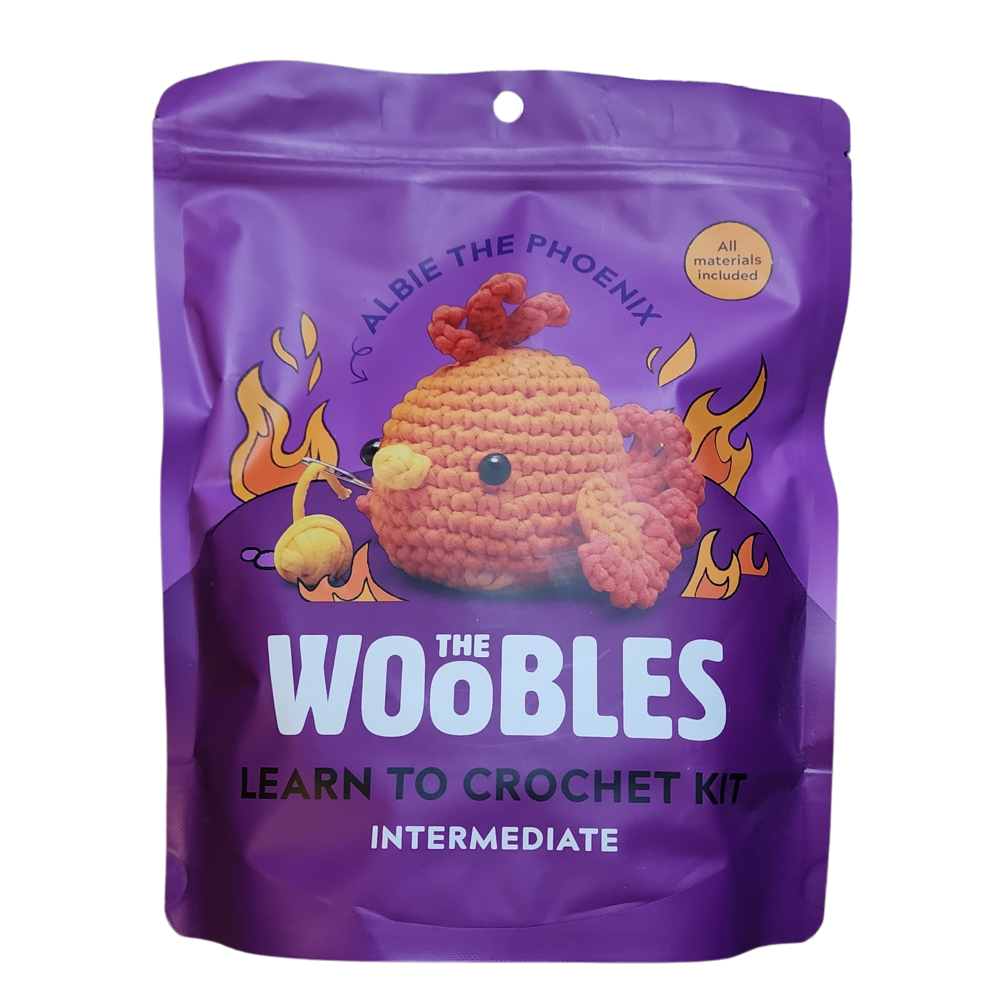 Win The Woobles Albie the Phoenix Crochet Kit!